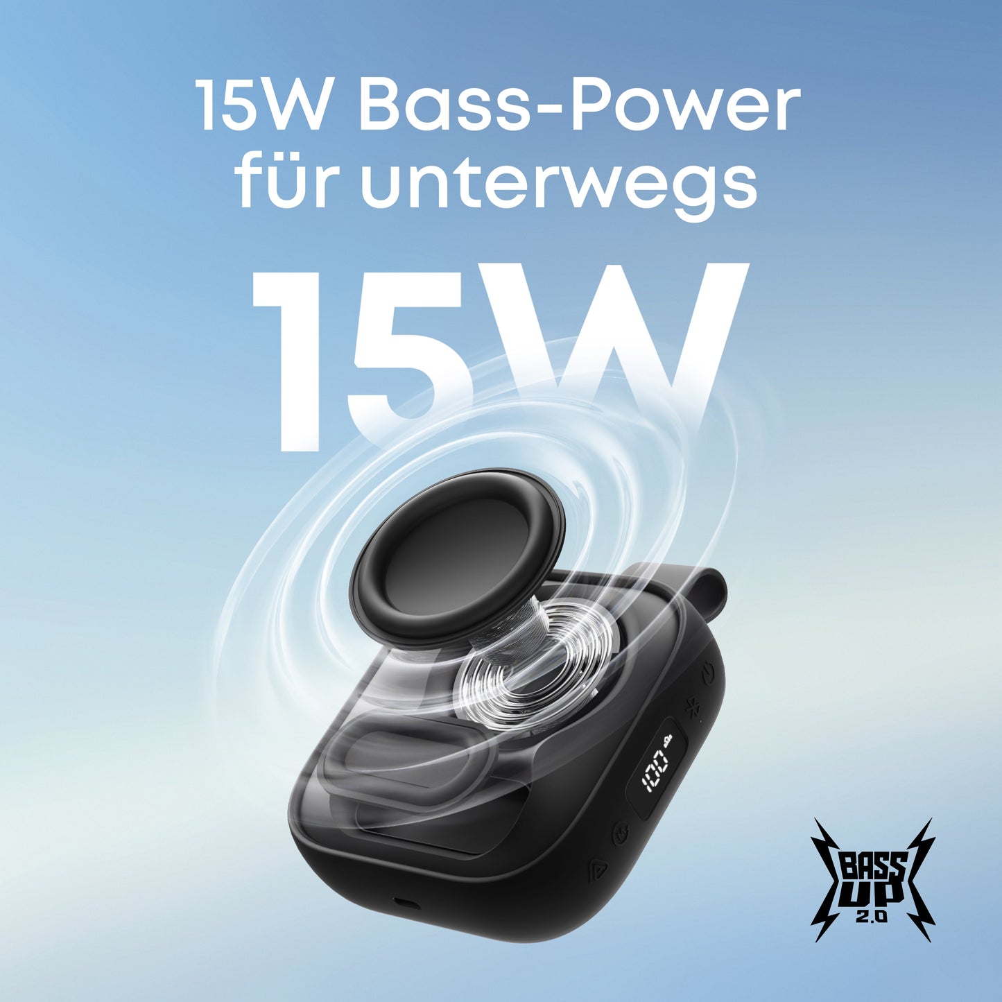 soundcore Boom Go 3i | Tragbarer Bluetooth-Lautsprecher mit kraftvollem Bass
