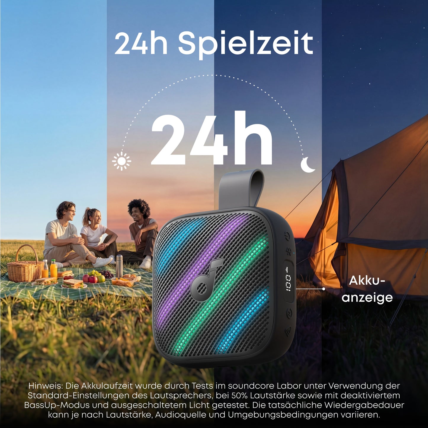 soundcore Boom Go 3i | Tragbarer Bluetooth-Lautsprecher mit kraftvollem Bass