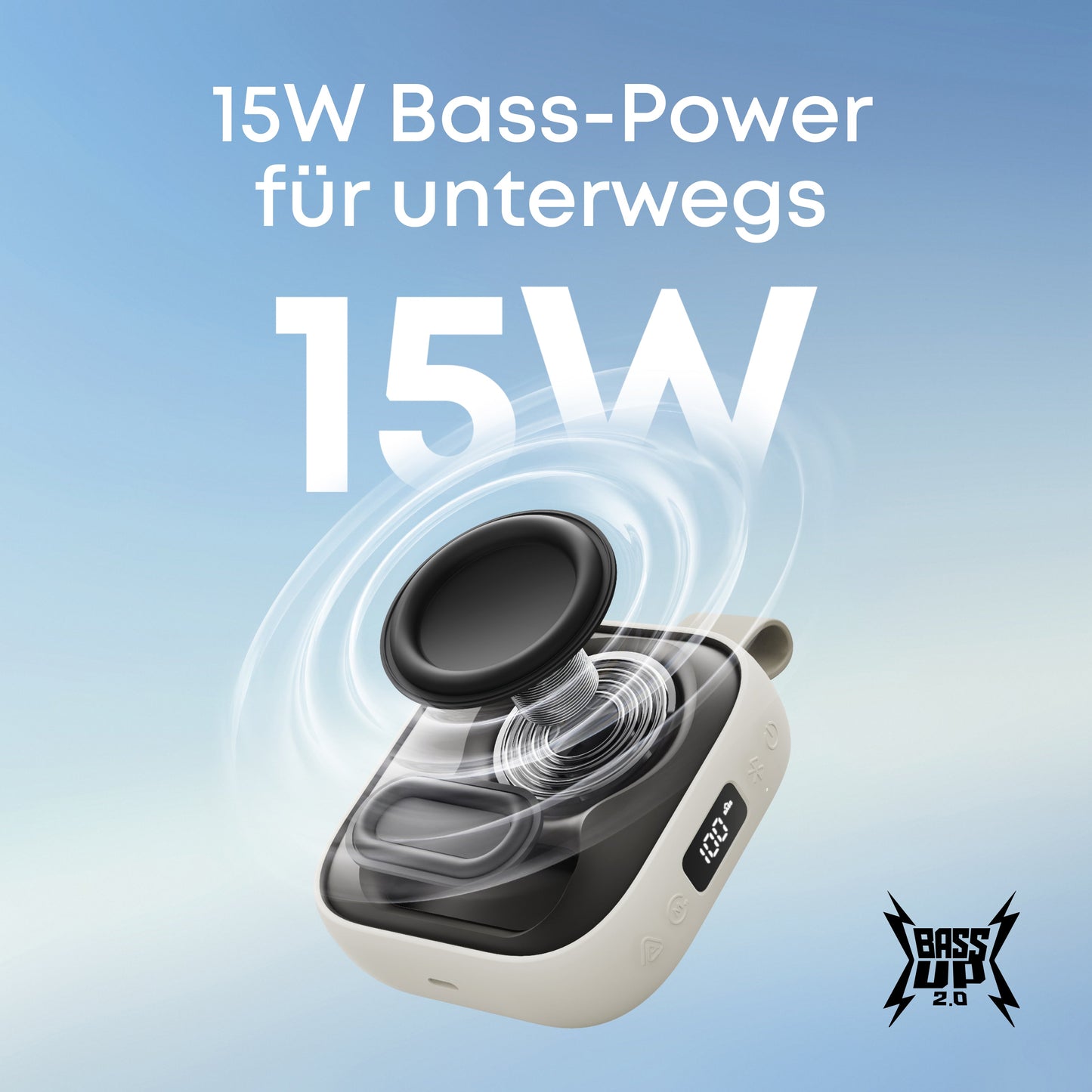 soundcore Boom Go 3i | Tragbarer Bluetooth-Lautsprecher mit kraftvollem Bass