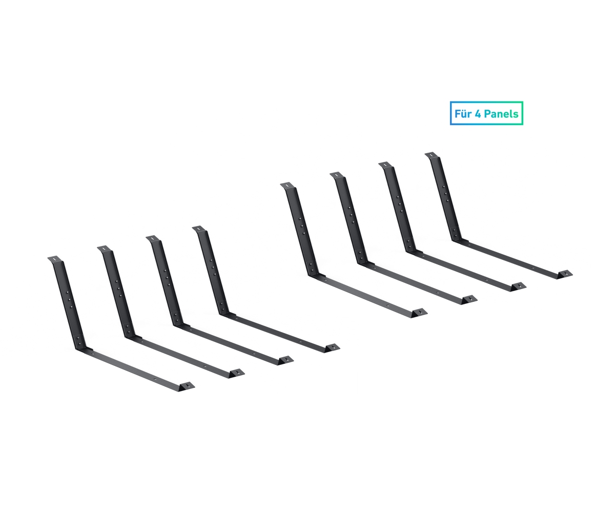 Anker SOLIX Solarmodulhalterung für Flachdach und Garten