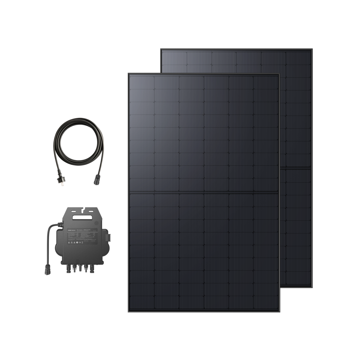 Anker SOLIX Balkonkraftwerk 2×  Solarpanel