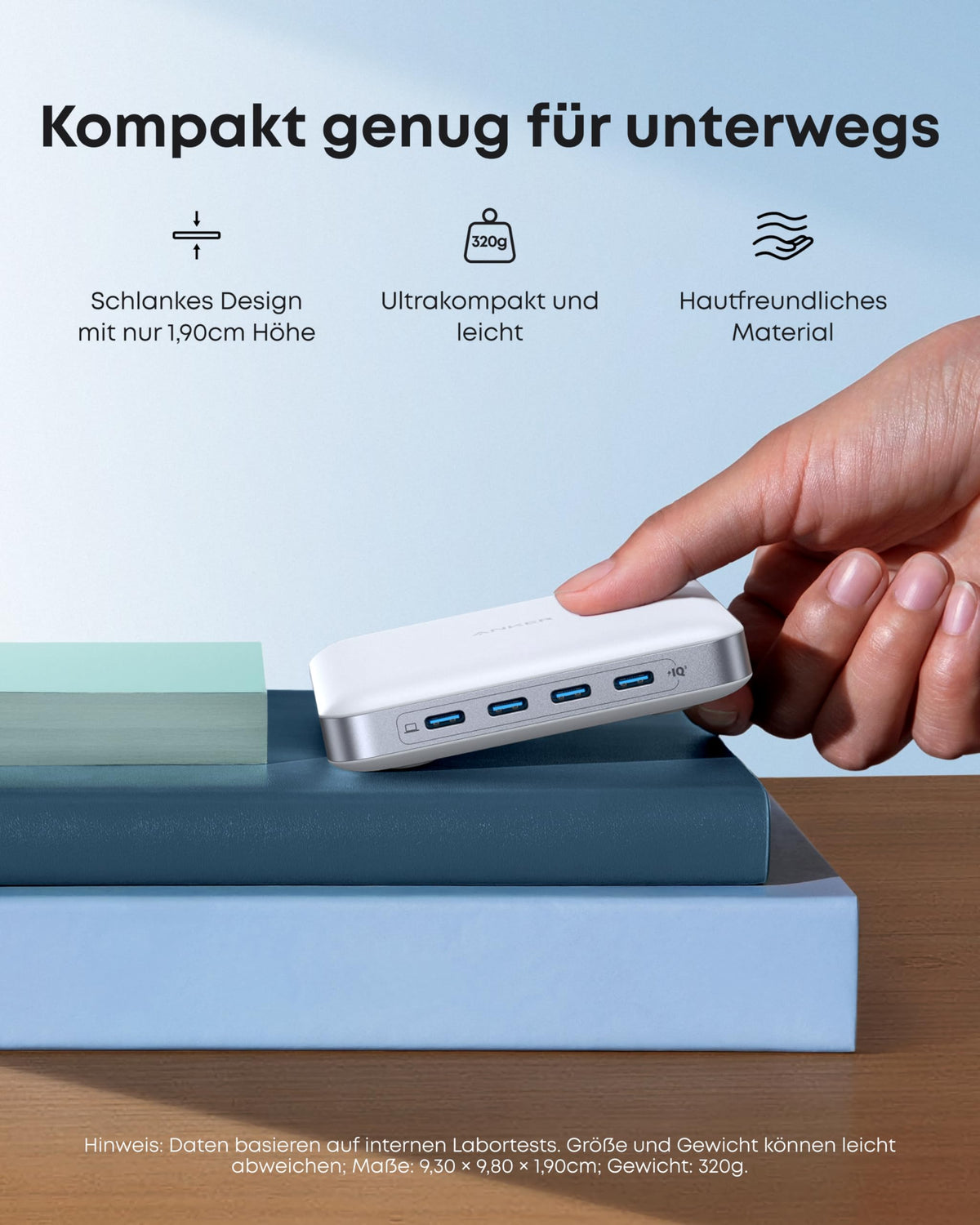 Anker Nano Ladegerät  (130W, 6 Ports)