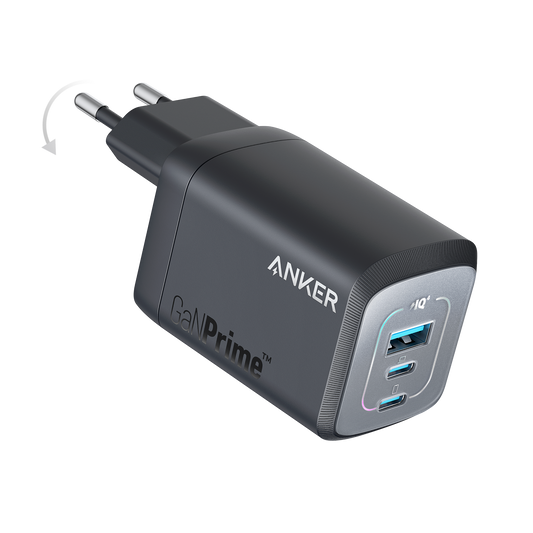 Anker Prime 67W GaN Wandladegerät (3 Ports)