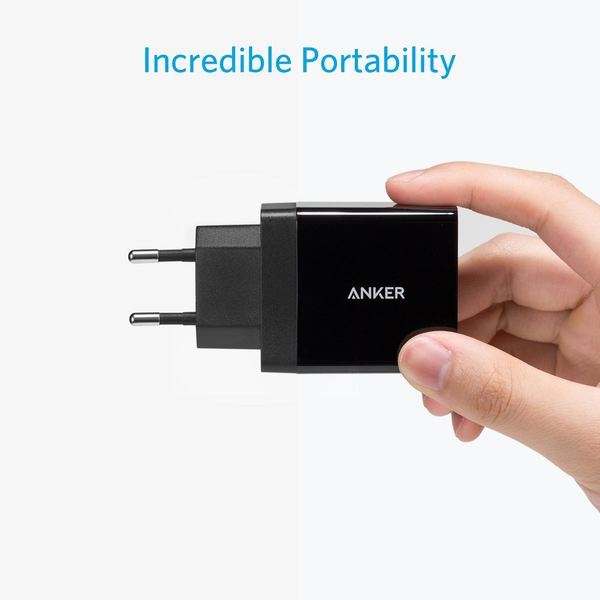 Refurbished Anker 24W 2-Port USB Wandladegerät