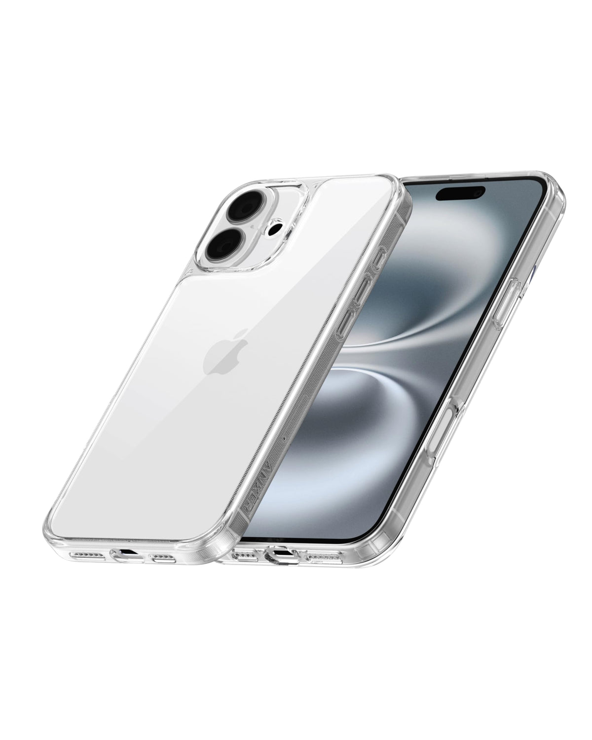 Anker transparente Handyhülle für iPhone 16 Plus, Anti-Vergilben, ultraschlanke und robuste Schutzhülle, kompatibel mit kabellosem Laden, iPhone 16 Plus transparente Hülle mit Stoßschutz