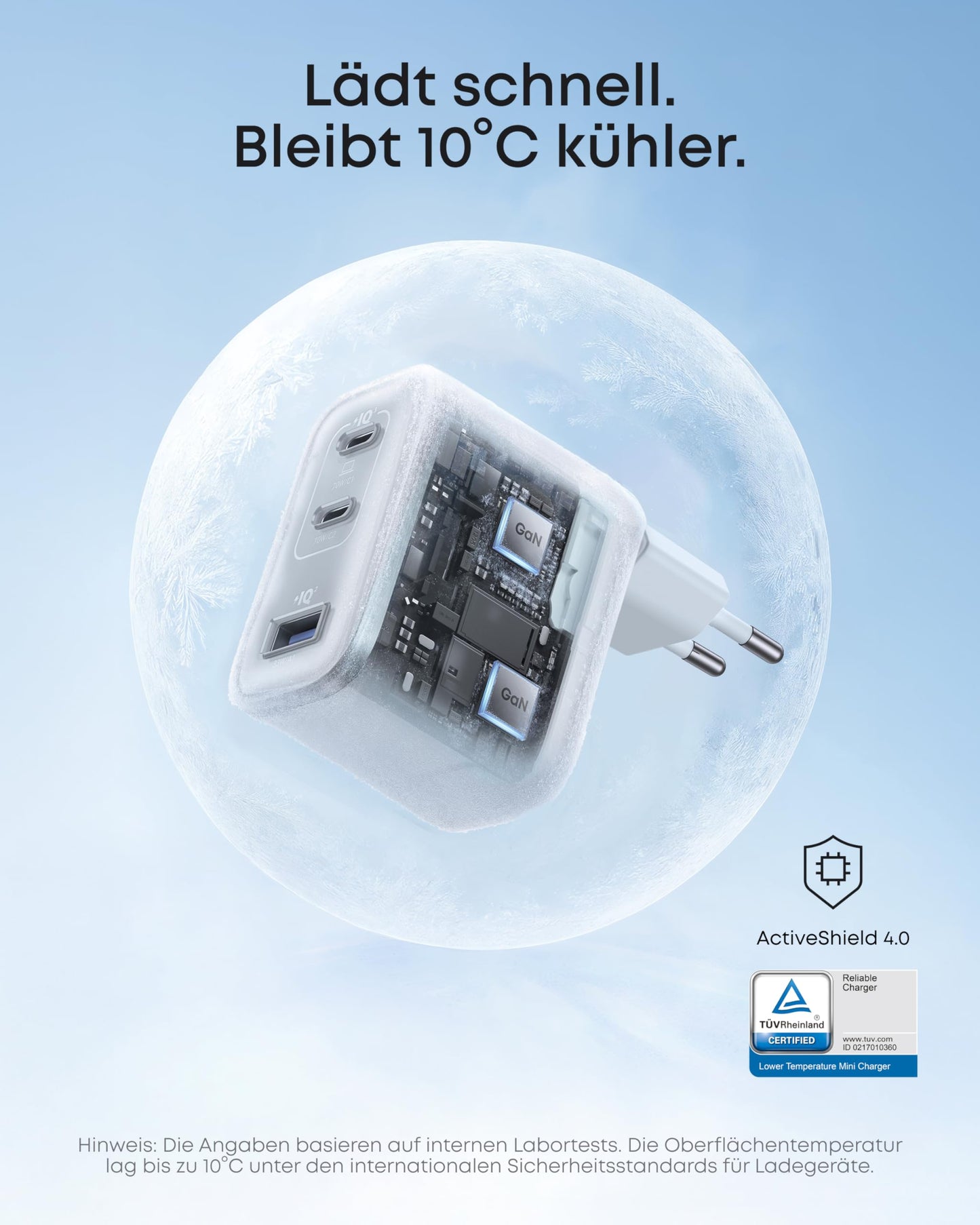 Anker Nano Ladegerät (70W, 3 Ports)