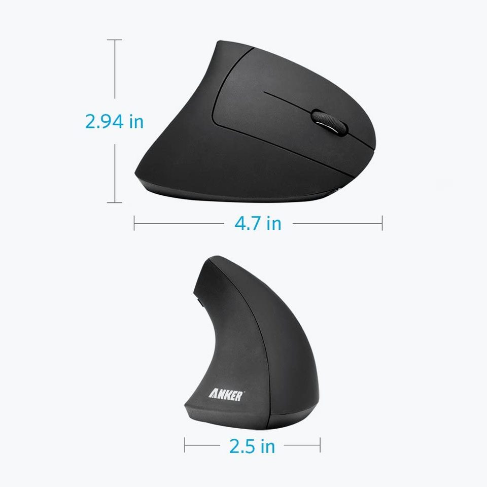 Anker 2.4G Kabellose Vertikale Ergonomische Maus