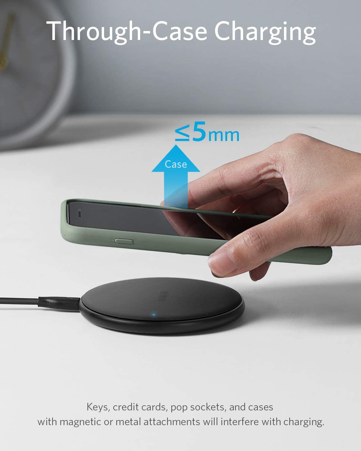 Anker <b>313</b> Kabelloses Ladegerät (Pad)