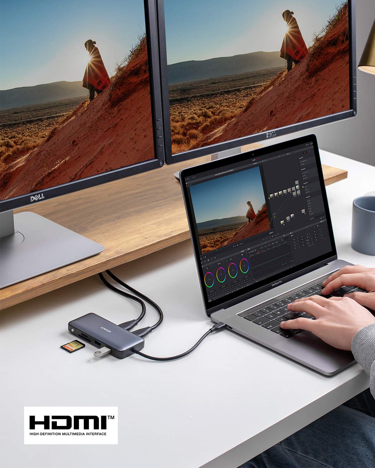 Anker &lt;b&gt;553&lt;/b&gt; USB-C Hub (8-in-1)
