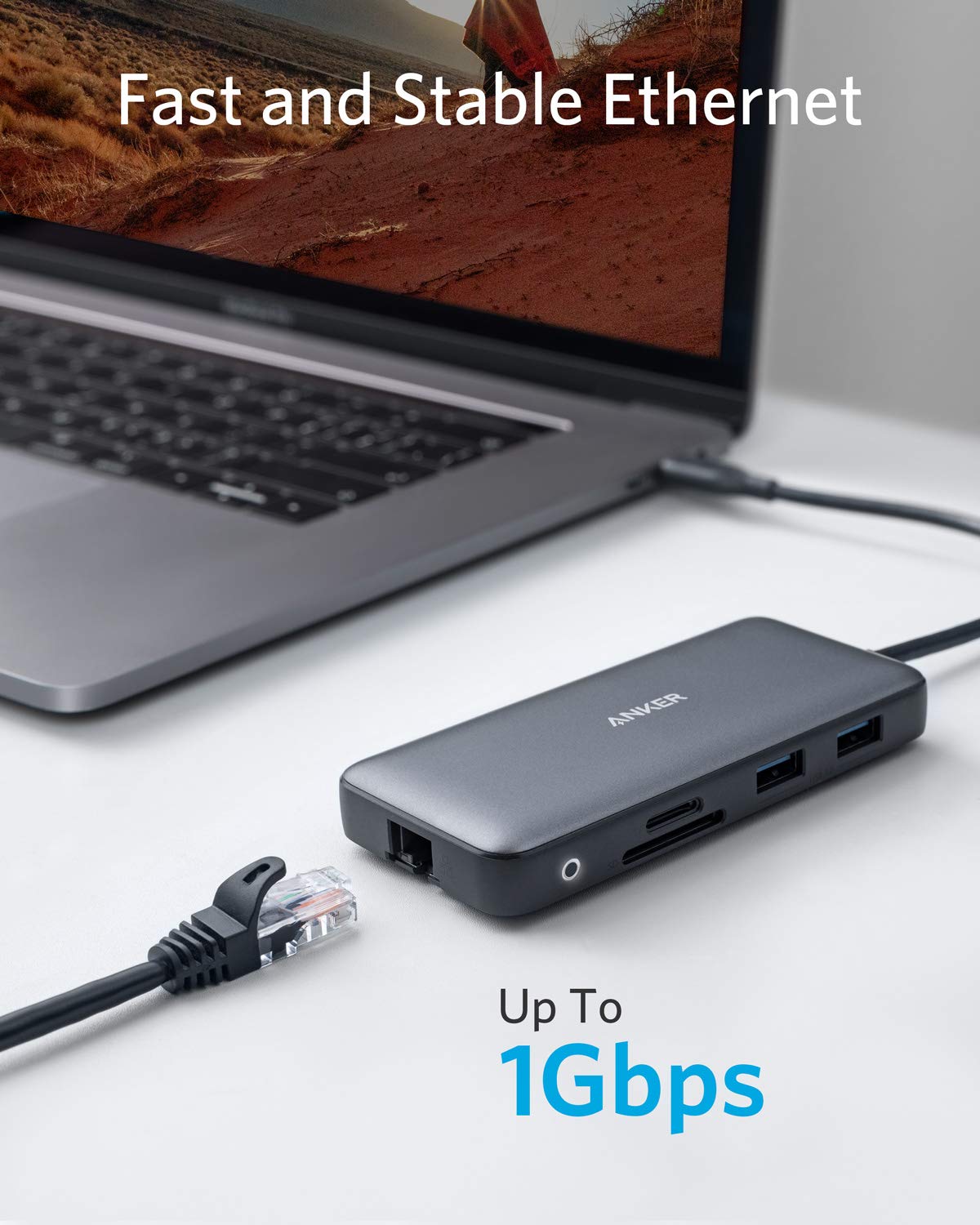 Anker &lt;b&gt;553&lt;/b&gt; USB-C Hub (8-in-1)
