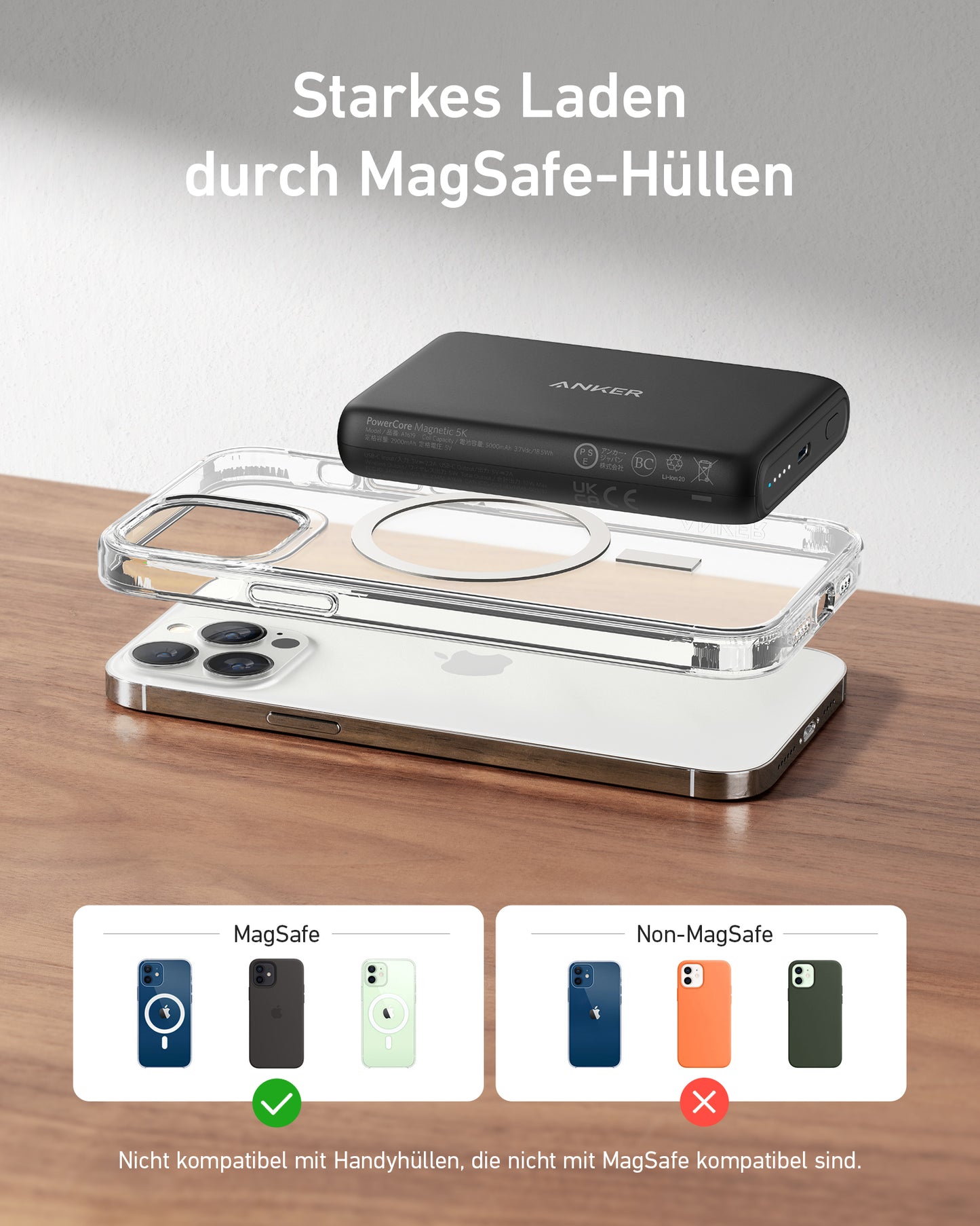 Anker <b>521</b> Magnetische Powerbank (PowerCore 5K)