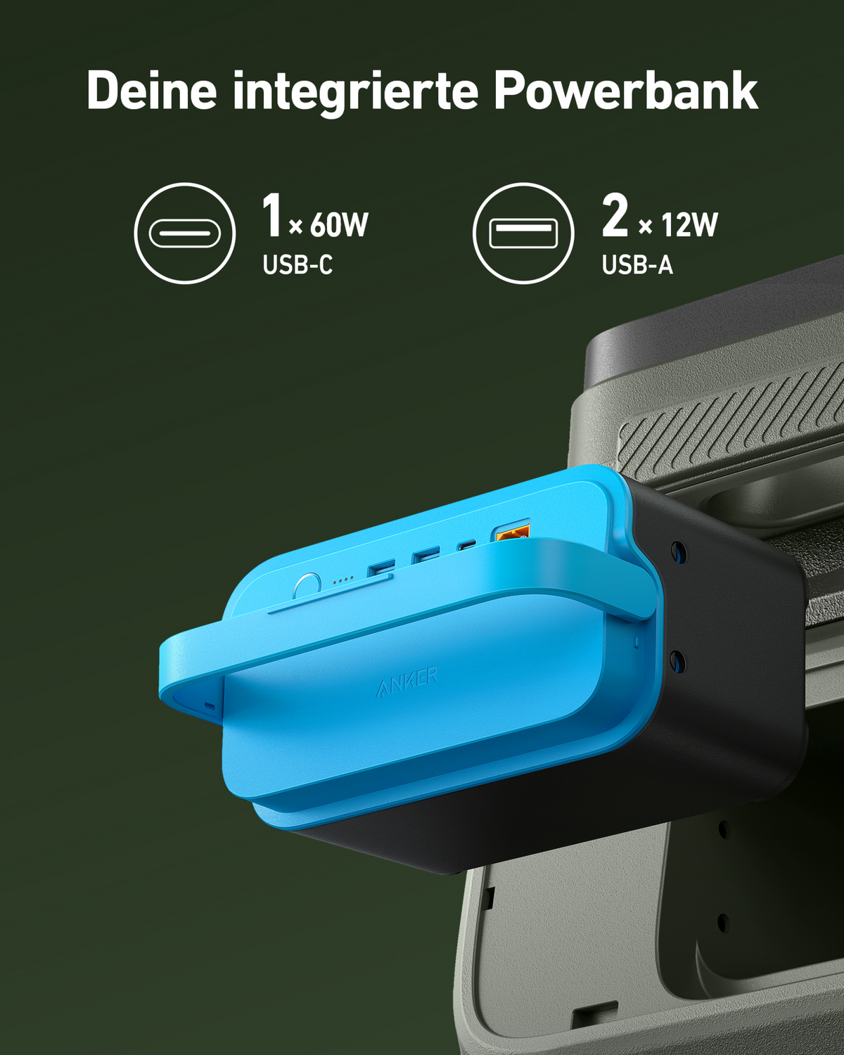 Herausnehmbarer Akku für Anker EverFrost Kühlbox