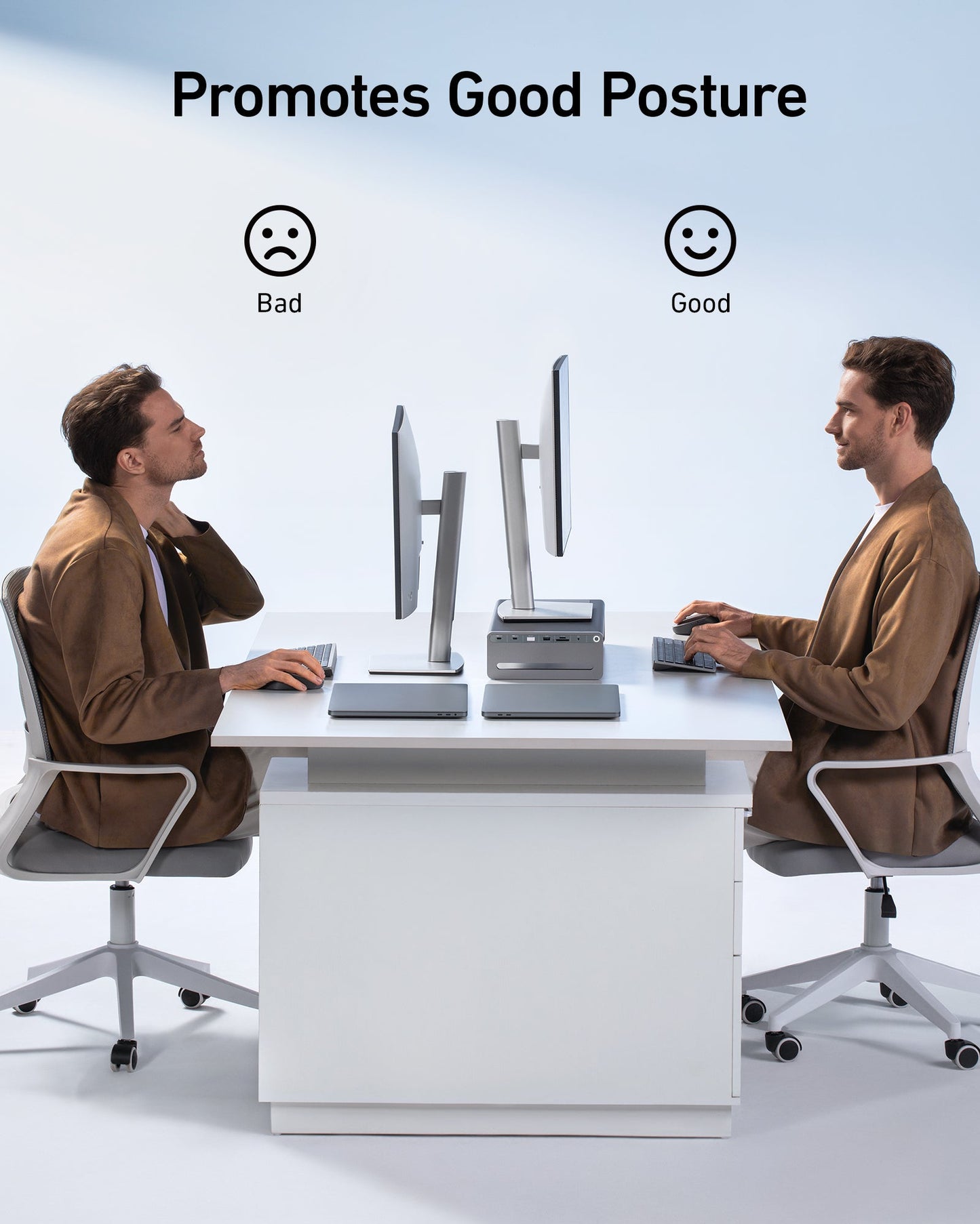 Anker <b>675</b> USB-C Docking Station (12-in-1, Halterung, Kabellos)