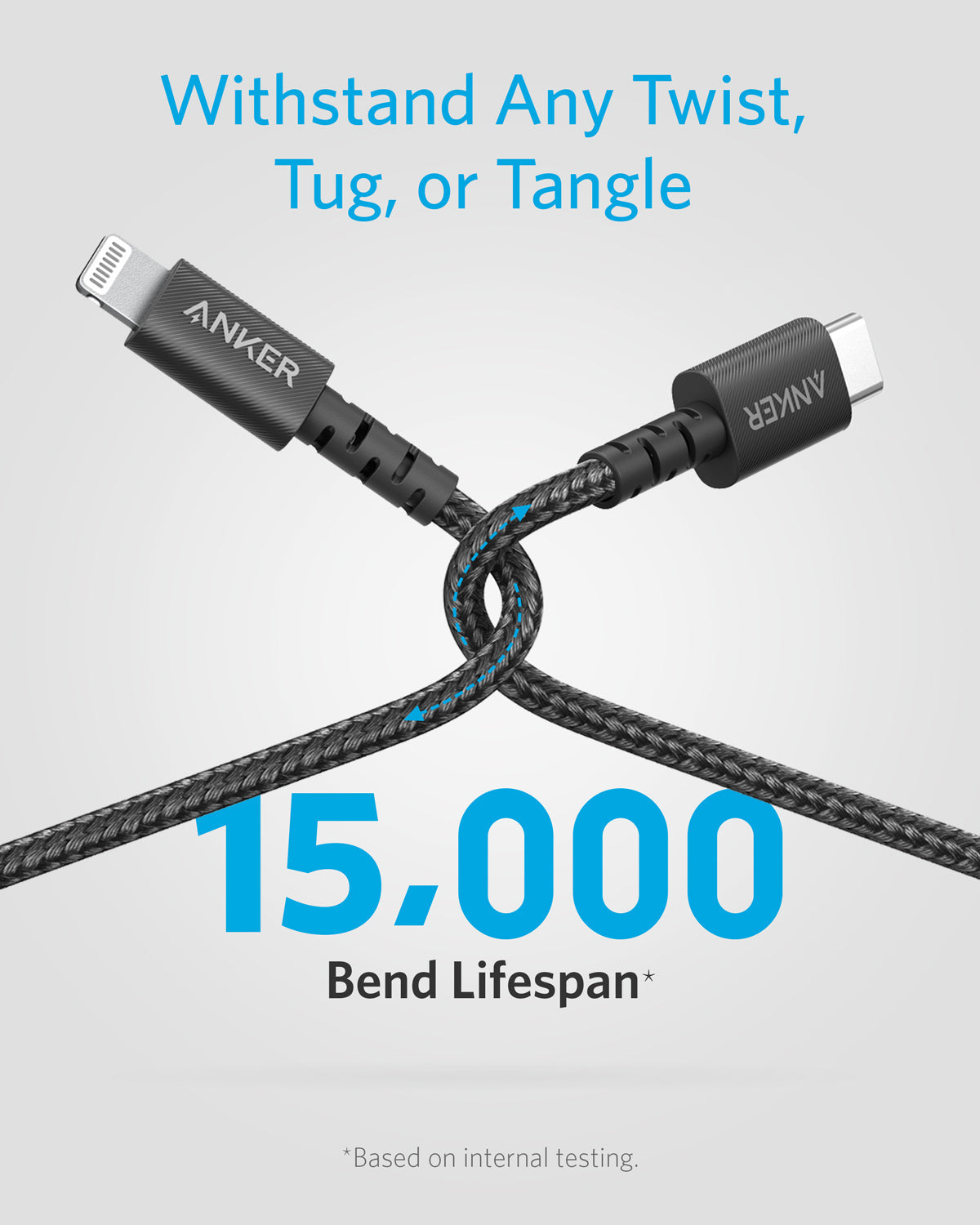 Anker PowerLine Select+ USB-C Cable with Lightning connector